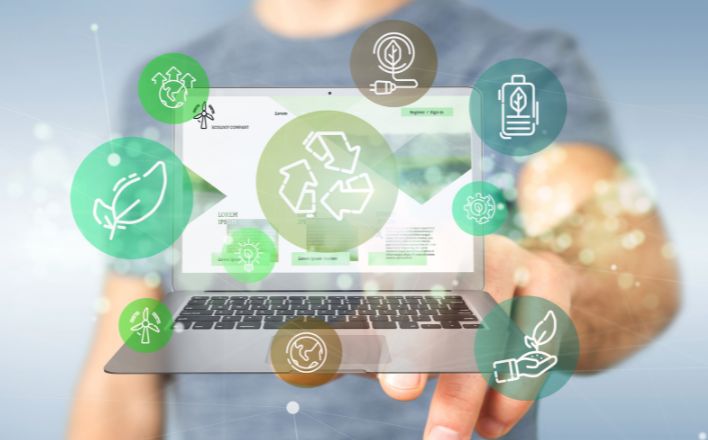 Dispositivos electrónicos y medio ambiente, ahorro de energía