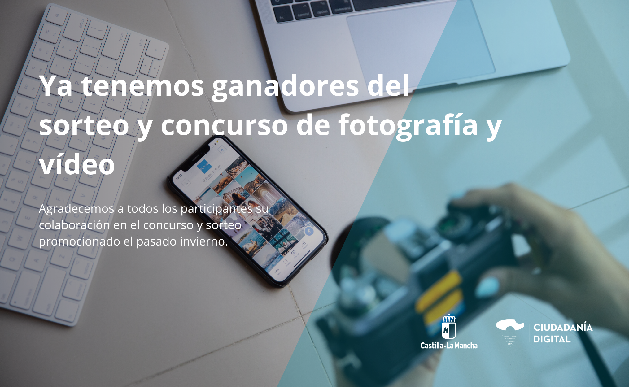 Ya tenemos ganadores del  sorteo y concurso de fotografía y vídeo. Agradecemos a todos los participantes su colaboración en el concurso y sorteo promocionado el pasado invierno.