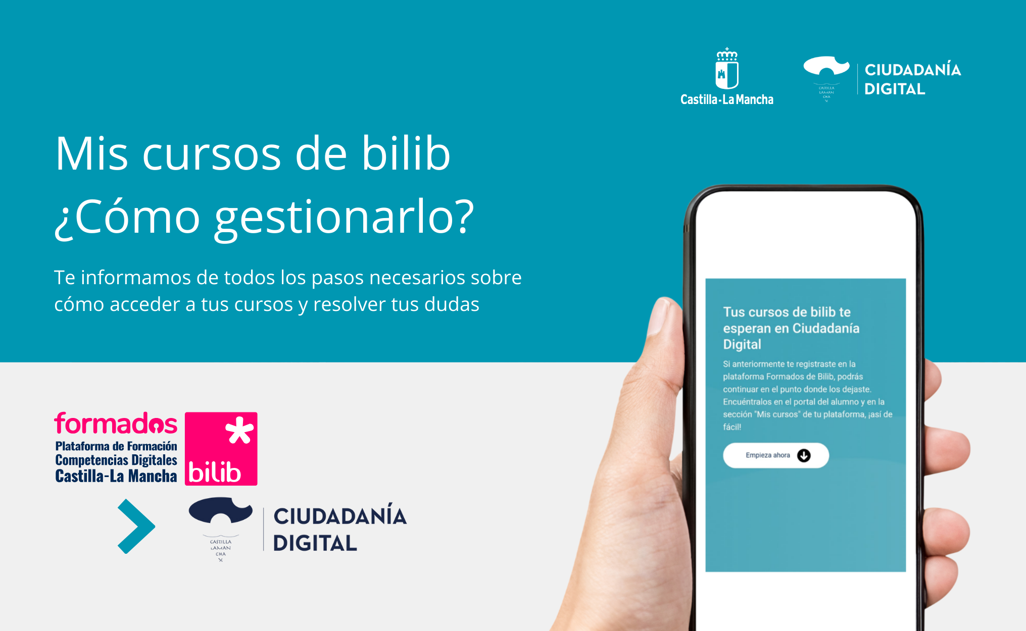 Imagen principal. ¿Cómo gestiono mis cursos de bilib?