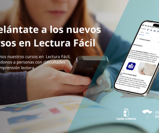 Adelántate a los nuevos cursos en lectura fácil.